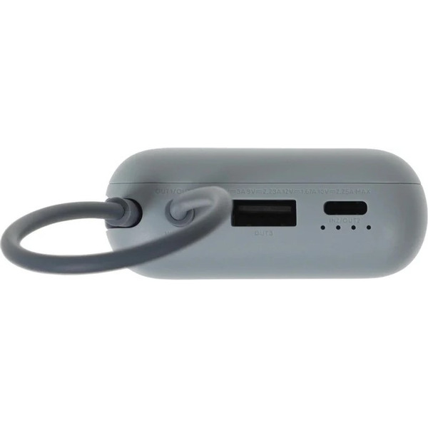 Внешний аккумулятор Xiaomi Power Bank 10000mAh BHR9073GL (Integrated Cable) Ice Blue (P15ZM)