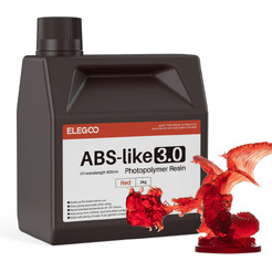 Фотополимерная смола ELEGOO ABSlike V3.0 50.103.0337 (красный)