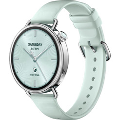 Смарт-часы Xiaomi Watch S4 41mm Fluororubber Strap Mint Green (BHR080CGL/M2502W1)