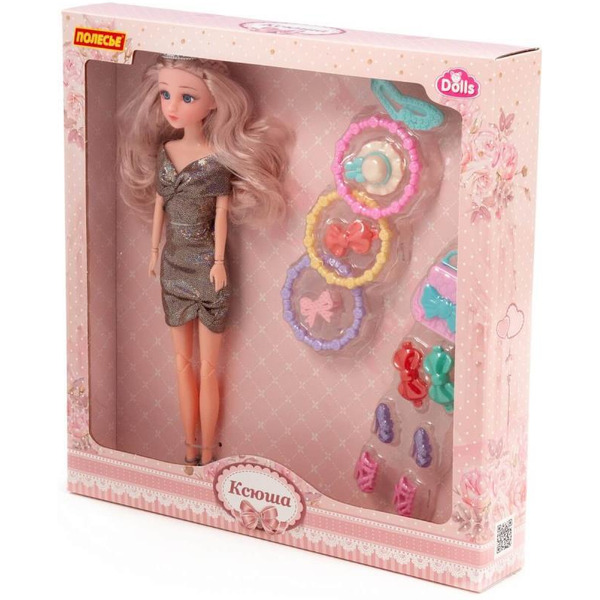 Кукла Полесье Ксюша в вечернем платье 02703