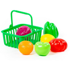 Набор продуктов Полесье №13 с корзинкой (7 элементов) 66749