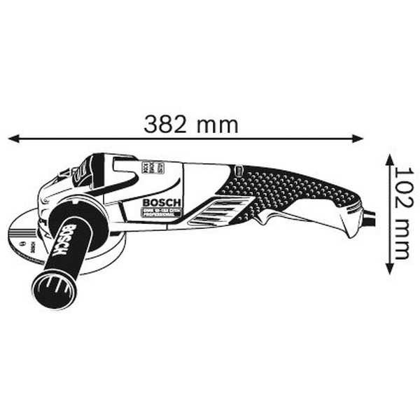 Угловая шлифмашина Bosch GWS 15-125 CITH Professional (0601830427)