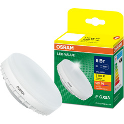 Лампа светодиодная OSRAM GX53 6W 3000K