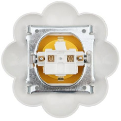 Розетка KRANZ HAPPY Ромашка KR-78-0622