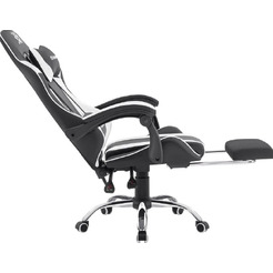 Игровое кресло Defender Tios (черный/белый)