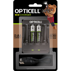 Зарядное устройство с аккумуляторами OPTICELL BP2 АА HR06 2600 mAh