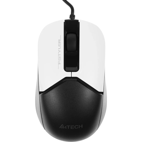 Мышь A4Tech Fstyler FM12 (черный/белый)