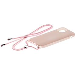 Бампер Bingo Lanyard для Apple iPhone 12 (персиковый)