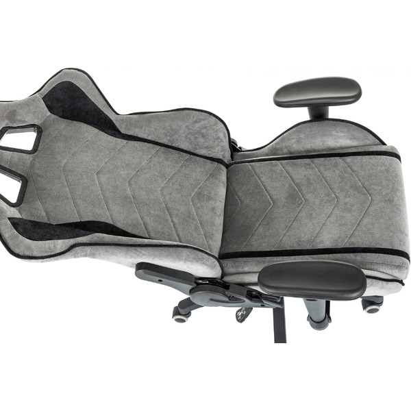 Игровое кресло Zombie Drift/F (серый/черный)