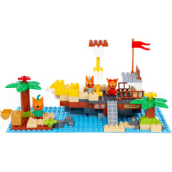 Конструктор Полесье Макси. Три кота. В поисках сокровищ 94760