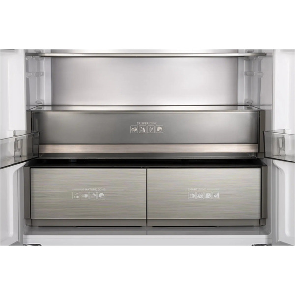 Холодильник TECHNO FF4-65 (белое стекло)