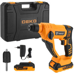 Перфоратор Deko DKCH20 SET (063-4412) с 2-мя АКБ, кейс