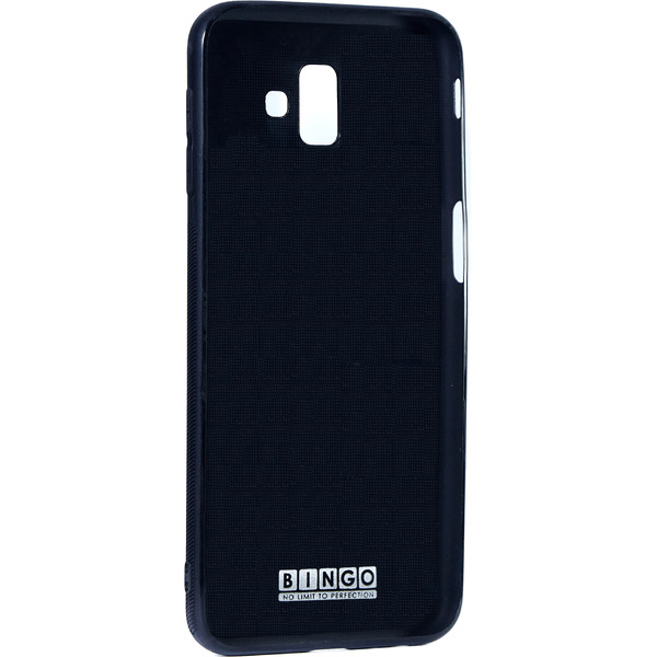 Чехол-накладка Bingo Fiber TPU для SAMSUNG Galaxy J6+ (черный)