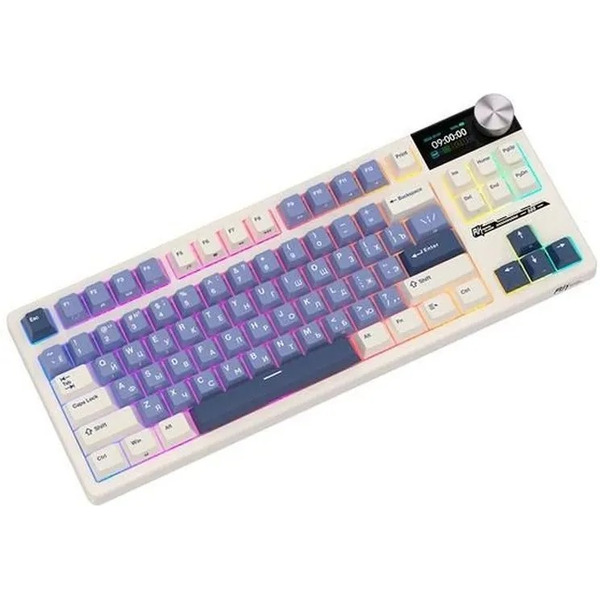 Клавиатура Royal Kludge RK S85 Horizon Blue (Beige switch)