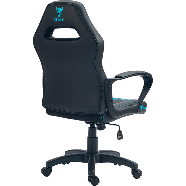 Кресло компьютерное FLOKY VIBE Aqua-Black