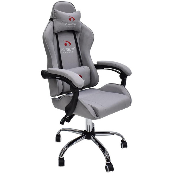 Вибромассажное кресло Calviano ASTI ultimato grey fabric