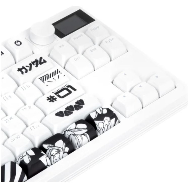 Клавиатура Дарк Проджект KD87A+Numpad (белый)