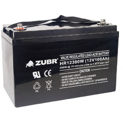 Аккумулятор для ИБП Zubr HR 12-390W (12 В/110 А·ч)