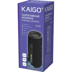 Беспроводная колонка Kaigo BT16T (черный)