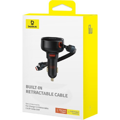 Автомобильное зарядное устройство Baseus C00057802111-00 Cluster Black