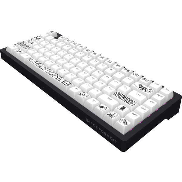 Клавиатура Дарк Проджект KD83A DP-KD-83A-100100-GMN (g3ms Magnetite, черный)