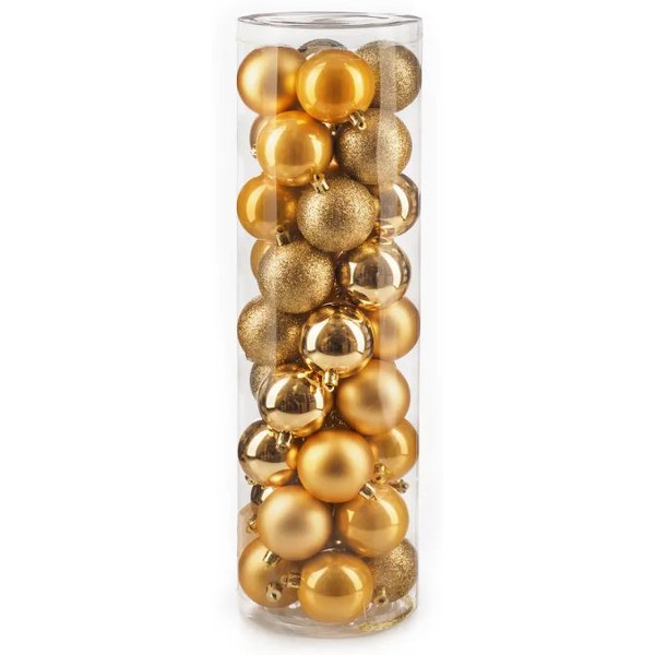 Набор новогодних шаров Ausini VT25-04002-1