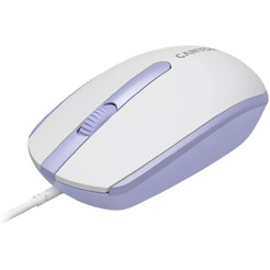 Мышь Canyon M-10 (CNE-CMS10WL) бело-лавандовый
