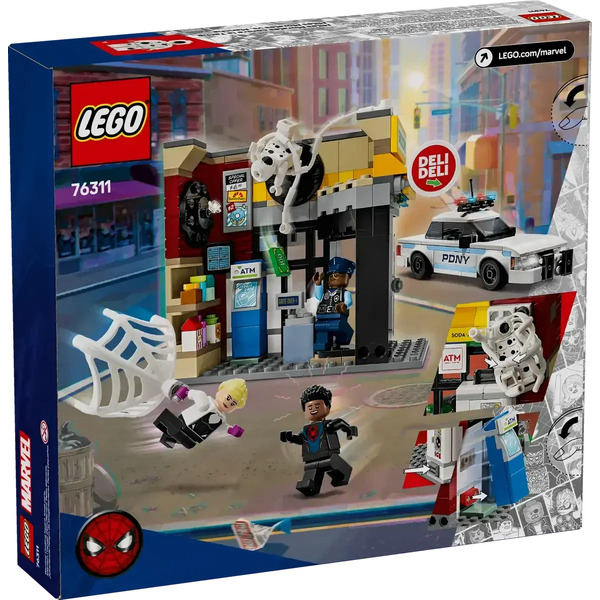 Конструктор Lego Super Heroes Через вселенные: Майлз Моралес против Спота 76311