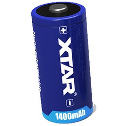Аккумулятор XTAR CR123A/14