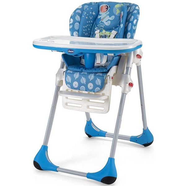 Стульчик для кормления Chicco new POLLY 2 В 1 MOON