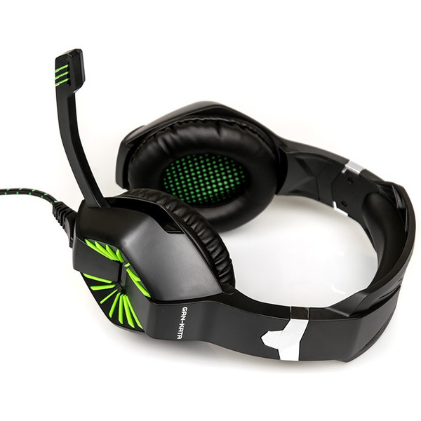 Игровая гарнитура DIALOG Gan-Kata HGK-28L черно-зеленая