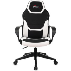Кресло Brabix Alpha GM-018 532640 (черный/белый)