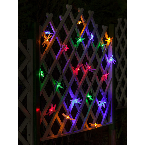 Светодиодная гирлянда садовая ArtStyle Стрекозы CL-SS28M