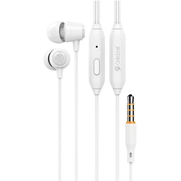 Наушники с микрофоном Celebrat G4 (белый)