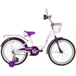 Детский велосипед Novatrack Butterfly 20 207BUTTERFLY.WVL23 (фиолетовый)