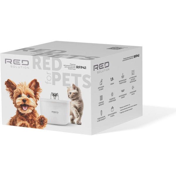 Поилка автоматическая для домашних животных RED SOLUTION RFP41