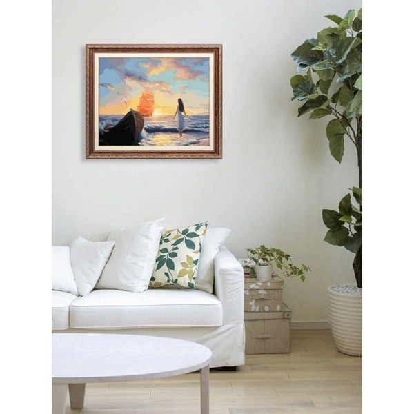 Картина по номерам Белоснежка Алые паруса 093-AB