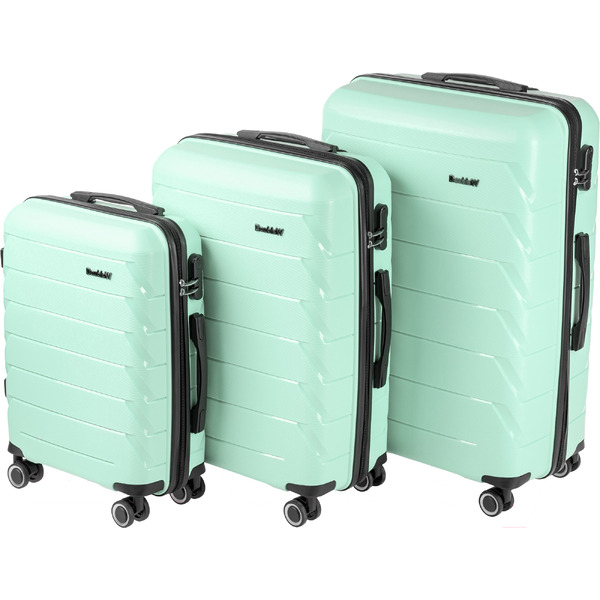 Чемодан DoubleW YF-PP02 (L, бирюзовый)