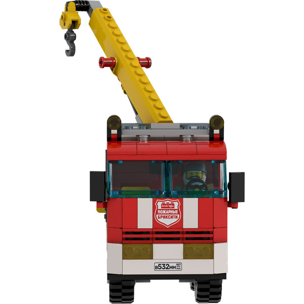 Конструктор Brick Labs Пожарный грузовик и лодка: Отряд Факел AB-1315