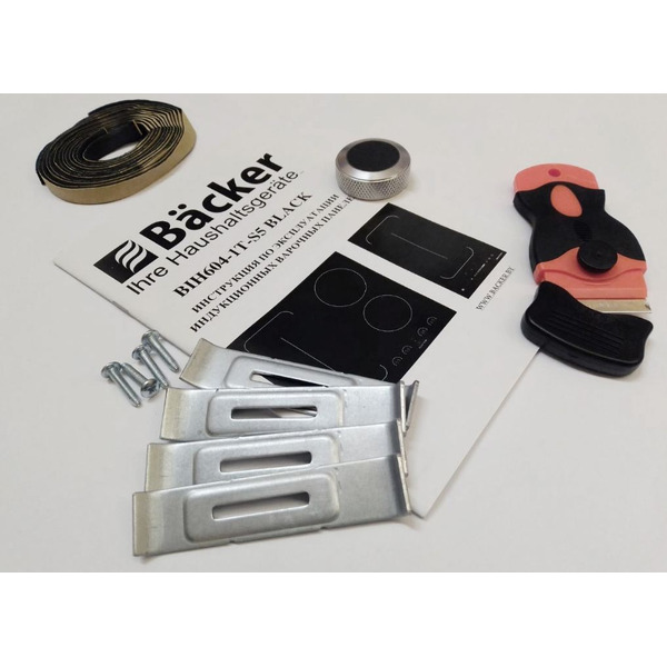 Варочная панель Backer BIH604-1T-S5 Black