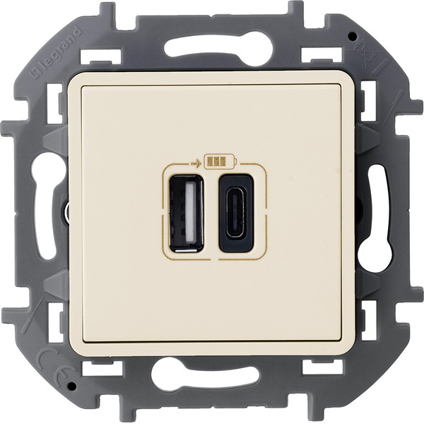 Розетка Legrand Inspiria 673761