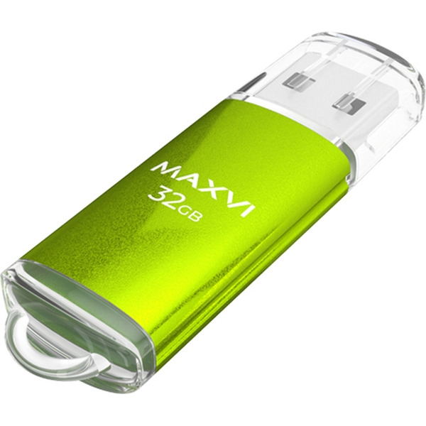 USB флеш-накопитель Maxvi MP 32GB 2.0 green