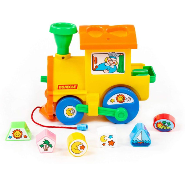 Занимательный паровоз Полесье 6189