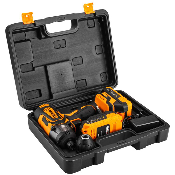 Винтоверт Deko DKIS20-Li Set 063-4392 (с 2-мя АКБ, кейс)