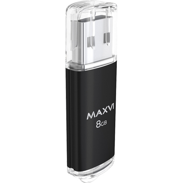 USB флеш-накопитель Maxvi MP 8GB 2.0 black