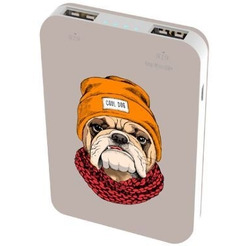 Портативное зарядное устройство Ritmix RPB-10007 (бульдог)