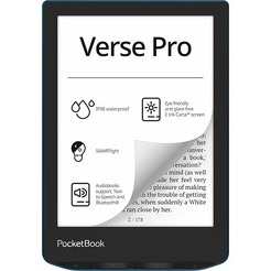 Электронная книга PocketBook 634 Azure PB634-A-CIS (лазурный)