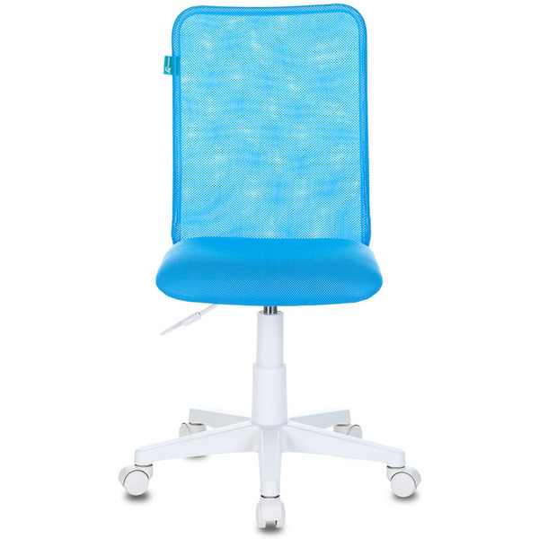 Кресло детское Бюрократ KD-9/WH/TW-55 (голубой/белый, TW-31/TW-55)
