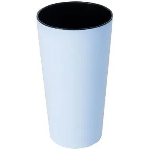 Кашпо для цветов со вставкой GARDENPLAST "КАМЕЛИЯ" 63003 светло-голубой