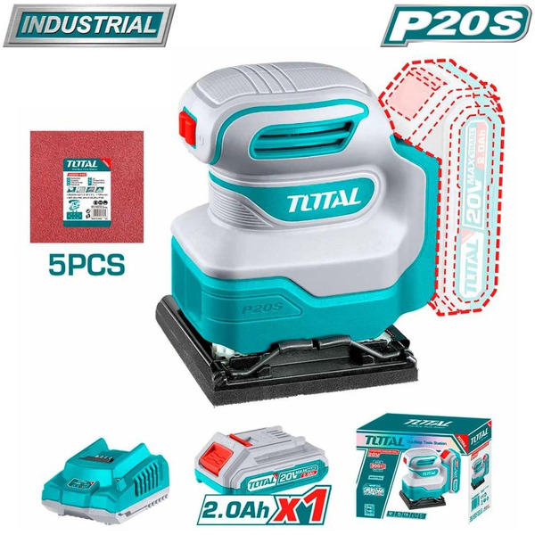 Виброшлифмашина TOTAL TSHSLI20141